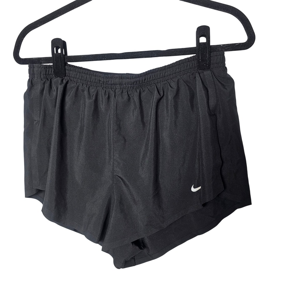 Nike Mens Race Day Dri-FIT Running Shorts L Black Split Leg Track 547751-011